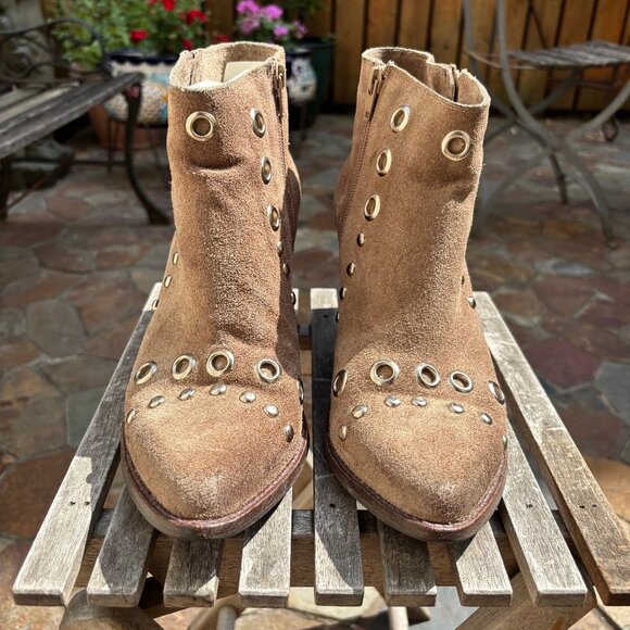 Suede Booties - Picture 3 of 11